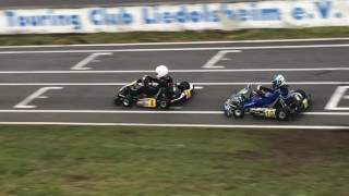 Vincent Smykla Poolprofi Racing Liedolsheim Kartbahn 10 05 2017 WAKC [upl. by Yelrihs657]