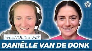 Daniëlle van de Donk on the swimcap incident her time at Arsenal and playing for Lyon  Friendlies [upl. by Aelrac221]