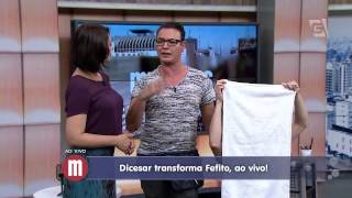 Mulheres  Dicesar transforma Fefito 100615 [upl. by Alexina]