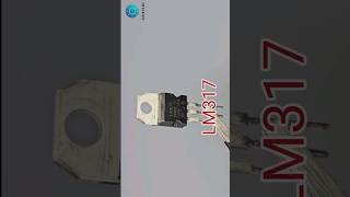 Simple LM317 Voltage Control Circuit zaferyildiz diy shorts short lm317 [upl. by Accire]