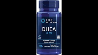 Life Extension DHEA 25 mg – For Optimal Hormone Balance Immune amp Cardiovascular Health and Anti Agi [upl. by Pyne]