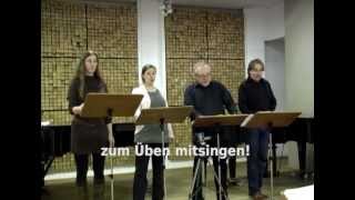 Haydn Schöpfung Nr 35 GesamtVideo alle Stimmen zum Mitsingen [upl. by Odnama93]