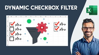 How to Filter Data using CheckBoxes in Excel  Create a dynamic list [upl. by Granville]