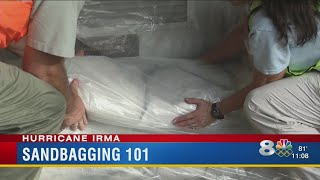 Correct sandbag usage important to protect Tampa Bay area homes [upl. by Glinys]