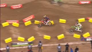 450SX Main Event highlights  Denver [upl. by Noryk]