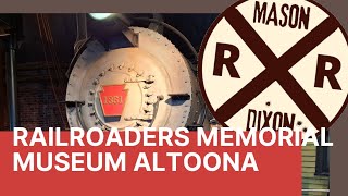 Model Railroads and dioaramas of the Railroaders Memorial Museum Altoona PA September 2024 [upl. by Oab]