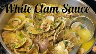 Easy and Delicious White Clam Sauce with Linguini Recipe [upl. by Lehcar]