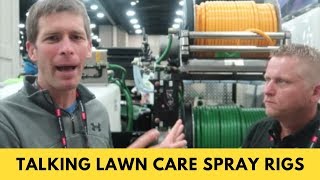 Lawn Care Spray Rig Setup with Split Tank All in One Mowing and Spraying Setup [upl. by Enirak252]