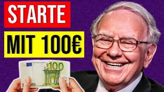 Warren Buffett Aktien für Anfänger 2024  3 einfache Regeln [upl. by Walcott]