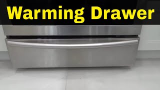 How To Remove Warming Drawer On OvenFull Tutorial [upl. by Aihsakal]