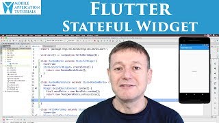 Flutter creating Stateful Widget [upl. by Rab]