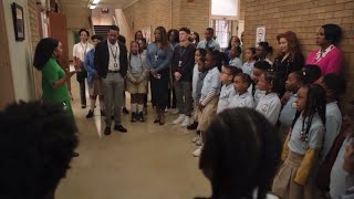 Abbott Elementary 3x06 Final Scene  Abbott Elementary honor its first black teachers [upl. by Yticilef671]