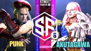 SF6 Match Pro Player AKUTAGAWA Manon vs PUNK Cammy HD2K [upl. by Odrareve]