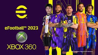 probando parche de PES EFOOTBALL 2023 ENERO 2023 xbox 360 rgh [upl. by Naesar]