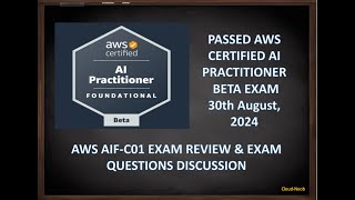 AWS Certified AI Practitioner Exam AIFC01 Exam Review amp Exam Questions Discussion Part2 [upl. by Saunder]