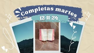 COMPLETAS DE HOY MARTES 12 DE NOVIEMBRE 2024 [upl. by Doble]