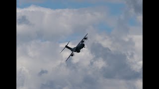 AIRPOWER 2024 Zeltweg Austria Airbus A400M Bundeswehr [upl. by Paddy800]