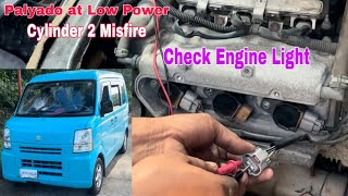 Suzuki DA64 K6A Engine Misfire Problem [upl. by Yelekalb]