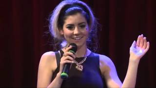 HD Marina and the Diamonds  Interview YouTube Presents 15072012 [upl. by Satsok]