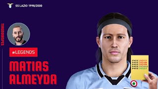 Matias Almeyda TiagoDiasPES Lazio Inter Milan Parma River Plate Face  Stats  PES 2021 [upl. by Alithea]