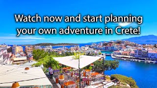 Exploring Agios Nikolaos Crete  April 2024 Tour Guide  City Driver Tours [upl. by Schug]