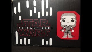 Funko Star Wars Smugglers Bounty The Last Jedi Unboxing [upl. by Enyrat5]