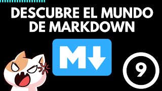 ¡Descubre el mundo de Markdown ✨🖋️ Clase 9 📚 [upl. by Alleirbag]