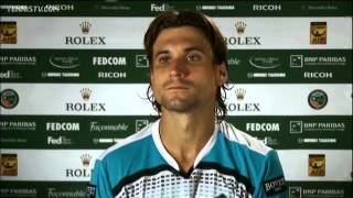 Monte Carlo 2011 Spanish Friday Interview  David Ferrer [upl. by Hamaso]