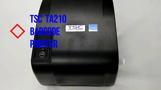 TSC TA210 BARCODE amp LABEL PRINTER  RICHEY RICH INFOTECH [upl. by Tenom]