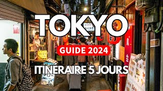 Tokyo en 5 jours Guide 2024  Litinéraire parfait pour un premier voyage au Japon [upl. by Attey34]