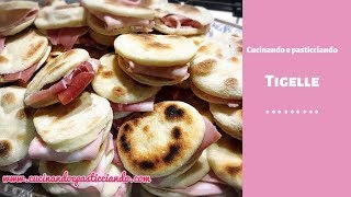 TIGELLE MIGNON PER BUFFET E COMPLEANNI DOLCI E SALATERicetta facile🥪🥪🥪 [upl. by Namharludba]