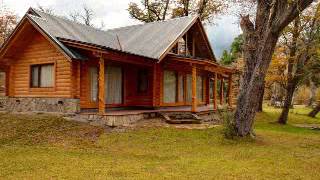 Casas de Troncos Industrializados Patagonia Log Homes [upl. by Carney385]