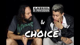 Gabriel o Pensador  batepapo rimado com o rapper Choice  Parte 1 [upl. by Weiss]