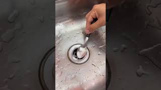 Put SALT in your bathroom DRAIN and see what happens 2ptfypシ゚viralviralvideo [upl. by Eyssej]