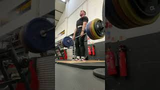 200kg deadlift x 7 rep pb at 101kg bw [upl. by Ennadroj]