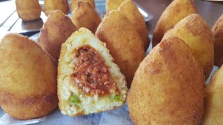 ARANCINI RICETTA ORIGINALE  FINGERFOOD [upl. by Aneeuqahs]