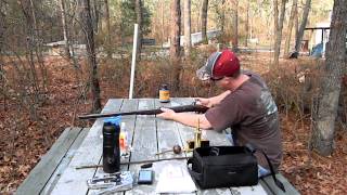 Shooting the Lyman Great Plains Rifle 54 Cal Part 2 [upl. by Barrus275]