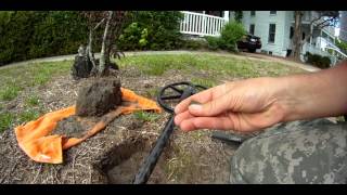 North Carolina Digging 190 year old coin [upl. by Karen635]