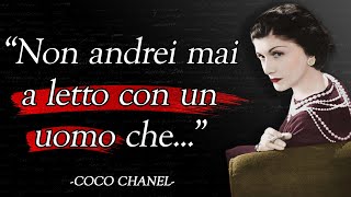 Lezioni di vita di Coco Chanel  le sue meravigliose citazioni [upl. by Alon]