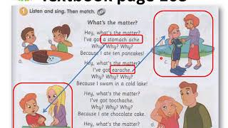 CEFR Year 4 English Module 10 Whats the matter  Textbook page 103 [upl. by Daisey]