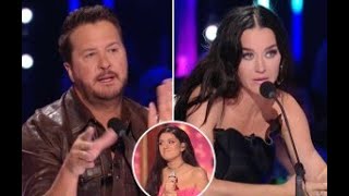 American Idol’s Katy Perry snaps ‘you blew her spot’ at Luke Bryan after he calls out Mia Matthews [upl. by Ahsyak]