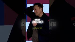 Elon Musk The number one tax payer in the history shorts elonmusk taxpayer [upl. by Justinian]