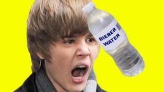 Justin Bieber Hit By Water Bottle AUTOTUNE REMIX [upl. by Akimet]