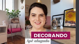 Como DECORAR APARTAMENTO ALUGADO 5 dicas imperdíveis  Thais Marques [upl. by Annairda]