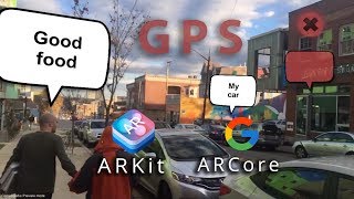 NOT An Augmented Reality Tutorial GPS AR with ARCore ARKit in Unity with Mapbox [upl. by Aniehs]