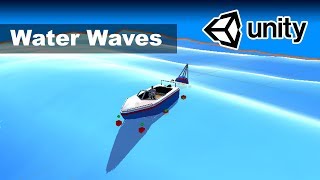 Create Octave Water Waves  Unity Ocean Tutorial 14 [upl. by Jamila]