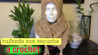 Bufanda Capuchino a crochet [upl. by Colson911]