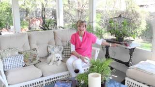 Design Vlog Screened in Porch Sanctuary Space [upl. by Ecirtap]