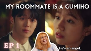 My Roommate is a Gumiho Episode 1 Reaction with my Family 간 떨어지는 동거 Our Deoksun is back😄 [upl. by Yorled753]