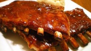 Oven Barbequed Spare Ribs  Baked Ribs  Panlasang Pinoy [upl. by Olotrab]